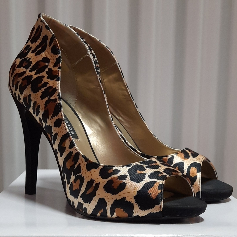 Leopard print Caparros Open Toe - UNWORN